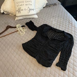 Isabela d. top. Perfect to wear over a cute camisole and to pair with jeans!